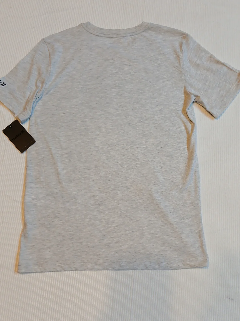 HURLEY T- Shirt BOYS Short Sleeve Soft T-Shirt- Gray -Size XL New!